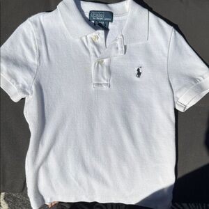 Polo by Ralph Lauren Kids Classic White Polo